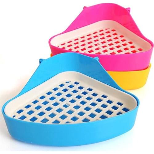 Rabbit Chinchilla Triangle toilet small Animal pet Potty