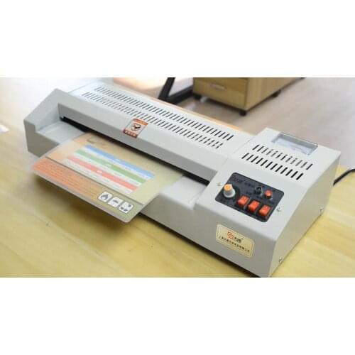 High Quality 320A Metal Laminator Hot and Cold A3 Photo A4 Laminating Machine for Office/Home 4 Rollers 220V 600W 1MM Hot Sale