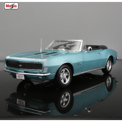 Maisto 1:18 1967 Chevrolet Camaro SS 396 Coupe car simulation alloy car model Collect gifts toy