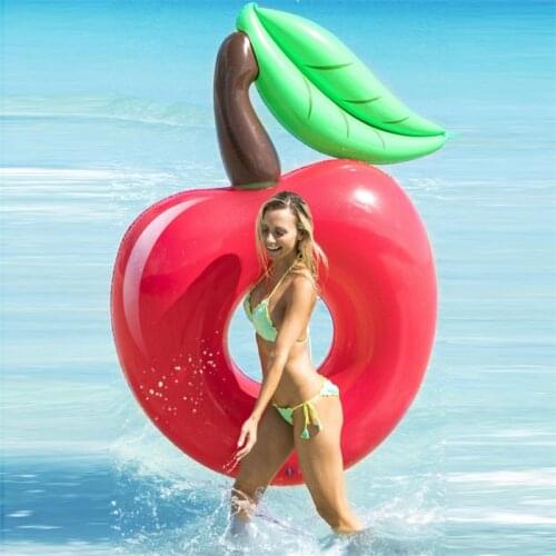 Inflatable Swimming Ring Pool Float Large Swimming Ring Floating Row Summer Water Toys For Children Adults