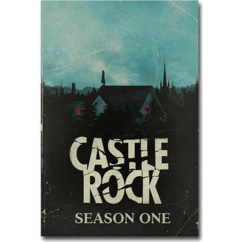 Castle Rock TV Series Wall Sticker Silk Poster Art Light Canvas Home Decoration