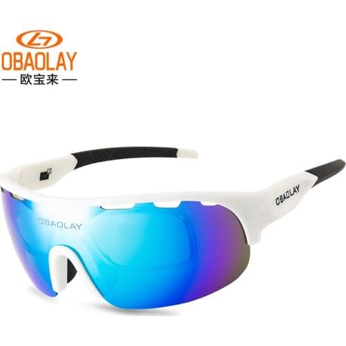New outdoor bicycle riding glasses sports riding sunglasses men and women riding windproof glasses