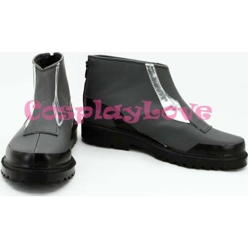 GUILTY CROWN Shu Ouma Black Cosplay Shoes Boots Hand Made Custom-made For Halloween Christmas Festival CosplayLove