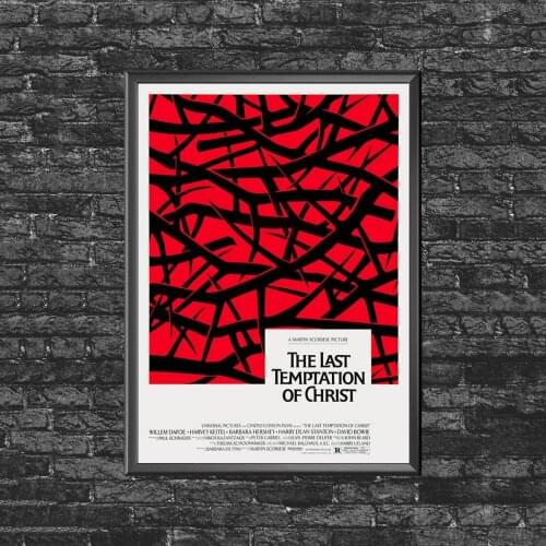 The Last Temptation of Christ Movie Poster Canvas Art Print Wall Painting Home Decoration (No Frame)