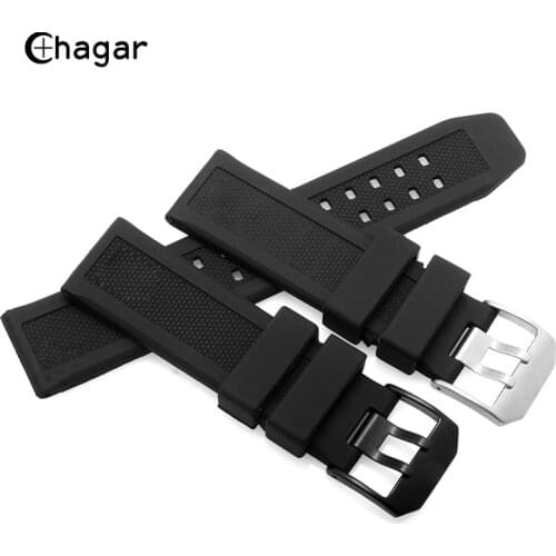 Soft Silicone Rubber Watch Strap 22mm 23mm Military Diving Sports Watch Band Bracelet For Luminox Strap Accessories Mens