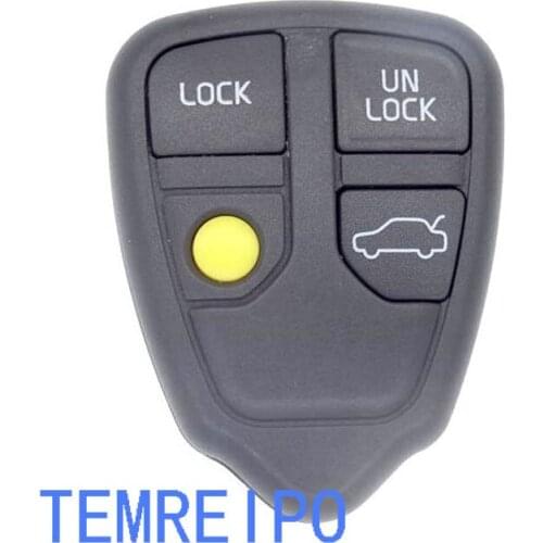 2pcs/lot 3+1 Button Replacement Shell Remote Case Key Fob Vol vo XC70 XC90 S40 S60 S70 S80 S90 V40 V70 V90 C70