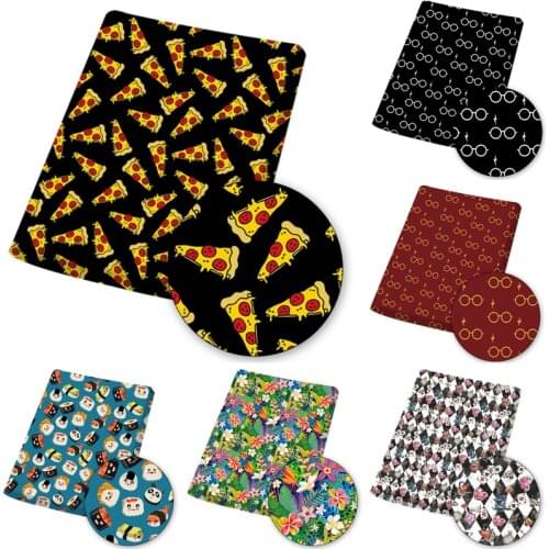 Polyester Cotton Fabric By The Meters Printed Cloth Sheet Home Textile Retales De Tela Sewing Crafts Dress Purse Making 45*145cm