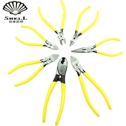 High quality shell Plastic nippers Long nose pliers Cable cutter Diagonal pliers SM-18 3 22 21 20 ST-606 608 610 made in Japan