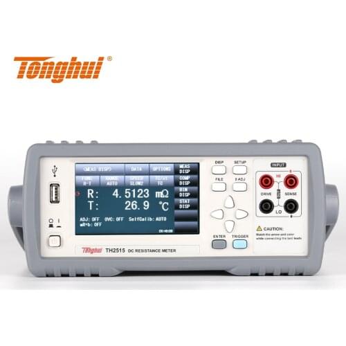 Tonghui TH2515 High Precision DC Resistance Meter / Tester (Resistance Range: 0.1μΩ~110MΩ，Maximum 0.01% accuracy)