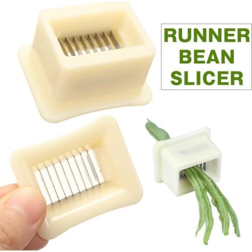 Green Bean Slicer Vegetable Runner Slicer Beans Cutter Stringer Remover Peeler Grater Kitchen Shredder Multifunctional Gadgets