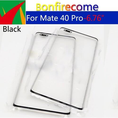 10Pcs\ Lot For Huawei Mate 40 Pro NOH-NX9 NOH-AN00 Touch Screen LCD Display Front Panel Glass Replacement