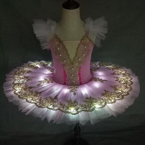 2020 Professional ballet clothing Swan Lake has led light, dance, ballet, stage, party