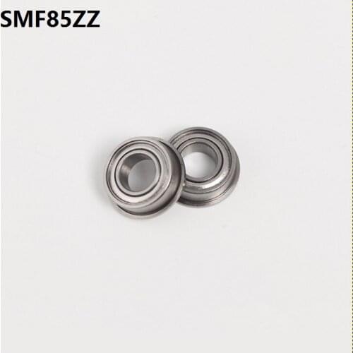 50pcs/lot ABEC-5 SMF85 SMF85ZZ SF675ZZ SF675-ZZ ZZ flange flanged Deep Groove Ball Bearing Stainless Steel 5*8*2.5mm 5x8x2.5mm