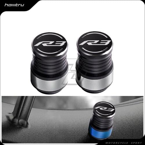 Motorcycle Accessories Valve Stem Cap Set Case for Yamaha R3 YZF-R3 All Year