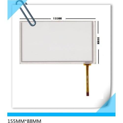 Free shipping New 6.2 inch 155*88 car DVD navigation GPS touch screen 155MM*88MM