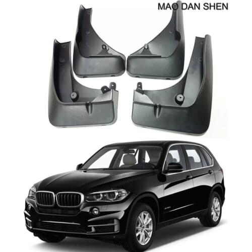 4PSC/Set Car Splash Guards Mud Guards Flaps FOR 2007-2017 BMW X5 E70 F15 2014-2018 X4 M Sport F26 2008-2014 X6 E71 Auto fender