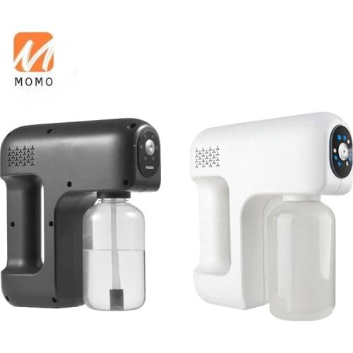 Smoke Machine Stage Fogger 400mL Handheld Nano Disinfection Steam Gun Water Mist Sprayer for Home Office