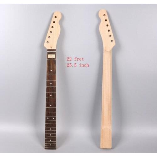 Electric guitar neck 22 Fret 25.5 Inch Rosewood Fretboard Fine Guitar parts