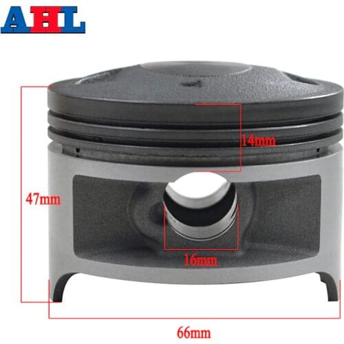 Motorcycle Bore Size 66mm 66.25mm 66.5mm 67mm Piston Rings Kit For Suzuki DR200 42A SP200 DF200 DR200SE DR200S RV200 VanVan