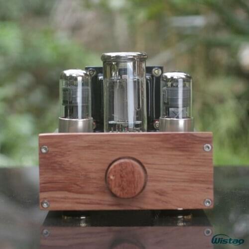 IWISTAO 1pc Mono Tube Amplifier FU50 Power Stage Class A Signal-ended Small 300B 12W Preamplifier 2 x 6J4P HIFI Audio