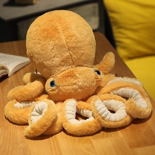 Octopus Devilfish Stuffed Toy Child Play Toy Comfortable PP Cotton Bolster Children Kid Birthday Christmas Gift Plush Toy