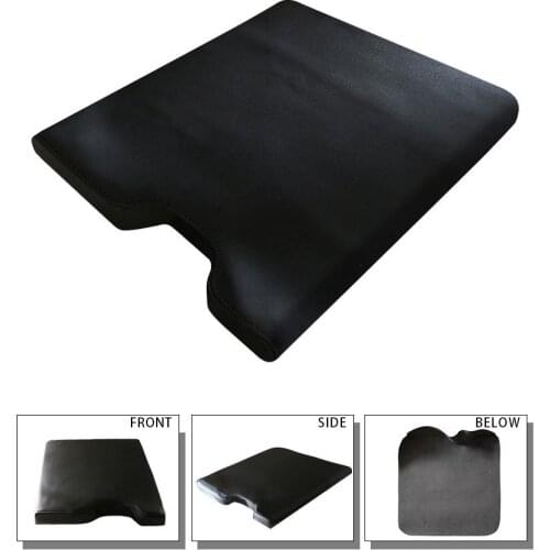 New Cover Car Center Armrest Cover Stitching PU Leather Surface Shell Trim Fit for 2015-2019 F150