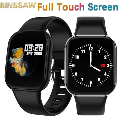 New Smart Watch Men Waterproof Heart Rate Monitor Women Fitness Tracker Wristband Pedometer Full Touch Screen Sports Smartwatch