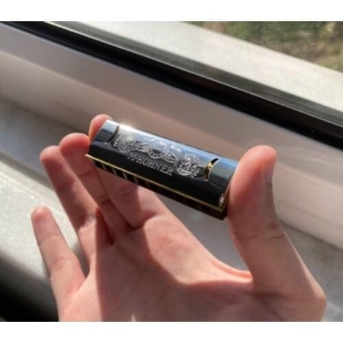 Original Hohner Puck Harmonica Do Major Minimal Harmonica Musical Instruments Best Gift for Your Friends