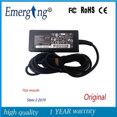 Original 19V 1.58A 30W Flat mouth Laptop Adapter Charger For HP Slate 2 Z670 594906-002 HSTNN-CA21 500