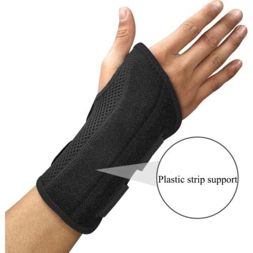 Wrist Support Carpal Tunnel Wrist Brace Support Forearm Splint Band Strap Pain Relieve Soft Moisture-Wicking Wrist Protector Pad