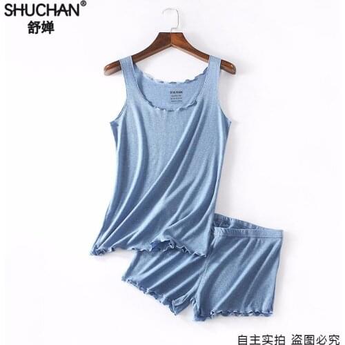 Женские хлопковые пижамы Shuchan China At AliExpress