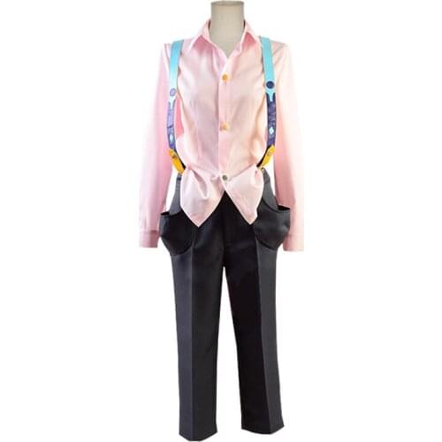 Japanese Anime Cosplay Tokyo Ghoul JUZO SUZUYA / REI Costume For Men Women Kirishima Touka Halloween Suits Shirt