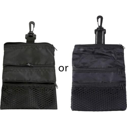 Portable Golf Ball Bags Holder Mesh Pouch Storage For Outdoor Training