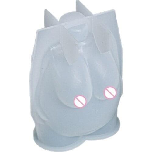 3D Body Shape Candle Resin Mold Female Male Body Model Ornaments Silicone Mold