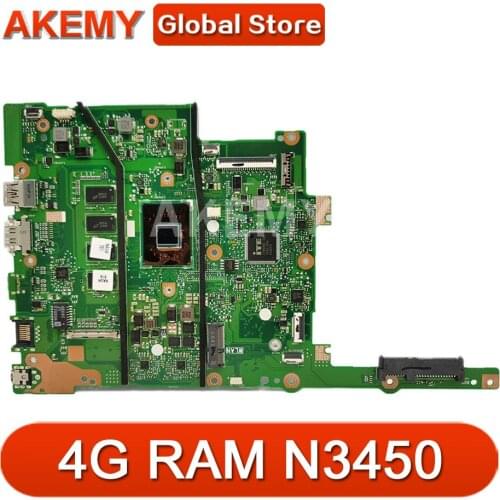 90NB0C50-R000E0 For ASUS E402NAS E402NA E402N Laptop Mainboard Motherboard w/ 4G RAM /N3450(14 inch Laptop )