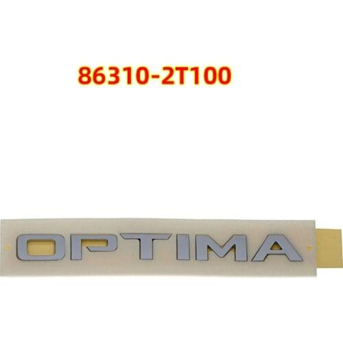 Car Sticker For KIA Optima K5 OPTIMA Auto Logo Emblem Badge Rear Tail Trunk Decal Stickers 863102T100
