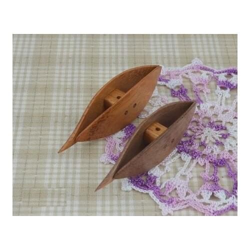 Wooden lace knitting machine Tatting shuttles for DIY Beaded tools 1 order=1pc length=8.0cm/6.5cm