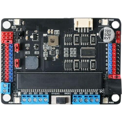For Motor:Bit Multifunctional Motor Drive Board Expansion Board DC Support 8 Servos,Makecode,Scratch3.0,Mixly,Python
