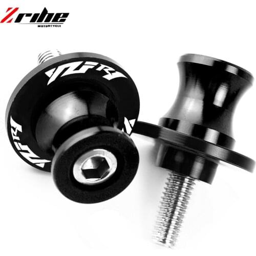 For Yamaha R1 YZFR1 YZF-R1 1998-2017 2015 2016 CNC Motorcycle Frame sliders Aluminum Swing Arm Swingarm Spools Scews YZFR1 logo