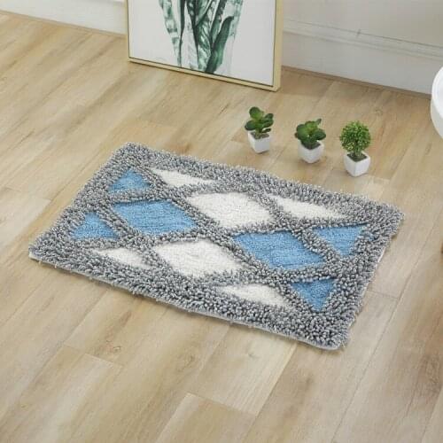 Cotton Absorbent carpet Decorative Area Rugs For Living Room/Bedroom Entrance Doormat Bedside Rugs Washable Mat machine washable