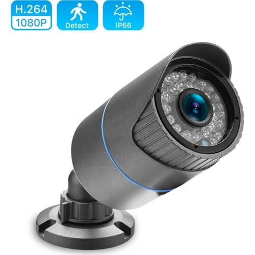 1080P Security POE IP Camera Metal Network Camera Video Surveillance 30M IR Night Vision CCTV Waterproof outdoor 2MP Bullet Cam