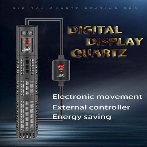 Sunsun Seawater coral fish tank heating rod. Salt water Glass heating rod. Digital display fish tank aquarium heating rod heater