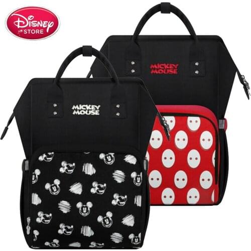 2020 New Disney Bag Mummy Diaper Backpack Maternity Nappy Bag Baby Travel Baby Bags for Mom Insulation USB Bottle Feeding
