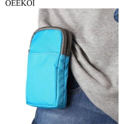 OEEKOI Multi-Function Belt Clip Sport Bag Pouch Case for Huawei Enjoy 9/P Smart 2019/Mate 20 RS/Mate 20 Pro/Mate 20/Y5 Lite
