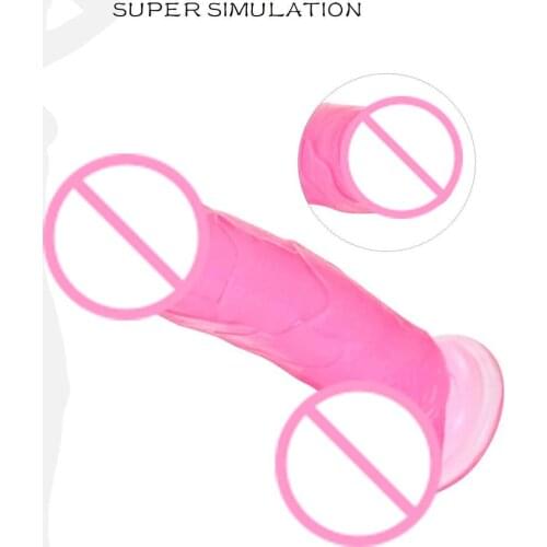 Lifelike Silicone Dildo Women Waterproof Realistic Penis G Spot Clit Stimulator easily stimulate user to achieve orgasm sex toys