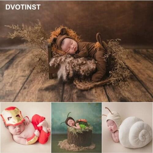 Dvotinst Newborn Baby Boys Photography Props Cute Creative Animals Outfits Bonnet Clothes Fotografia Studio Shoots Photo Props