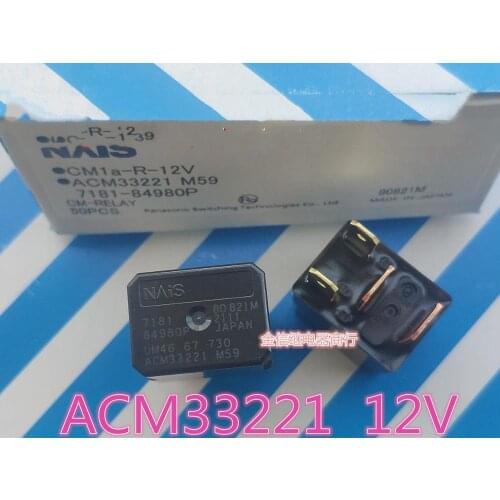 CM1a-R-12V ACM33221 Relay 4Pins