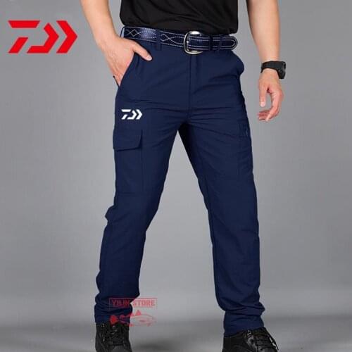 Daiwa fishing pants comfortable waterproof fishing pants mens thin breathable quick-drying outdoor camping hiking fishing pants