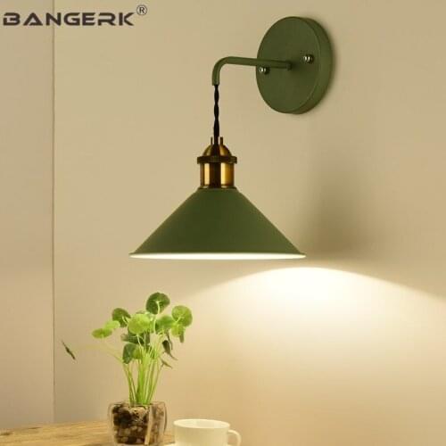 Loft Style Indoor Modern LED Wall Lamp Sconce Iron Bedside Wall Lights For Dining Bedroom Stairs Home Decor Lighting Fixtures