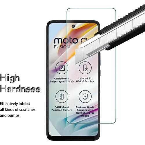 Screen Protector For Motorola Moto G40 Fusion Clear Glass For Moto G60 Tempered Glass Protective Phone Film